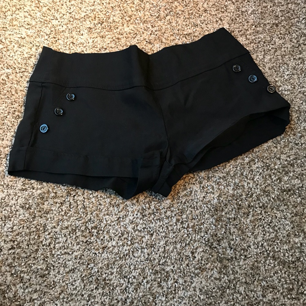 Barely There Black Shorts